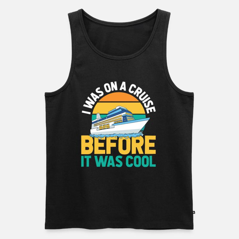 Kreuzfahrt - Männer Premium Bio Tank Top - Schwarz