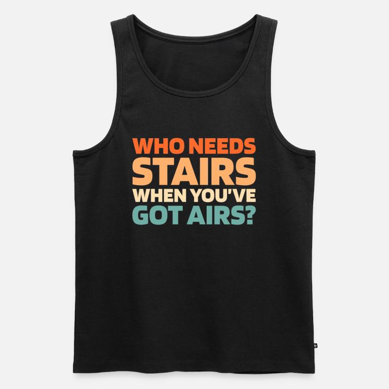 Elevator Elevator - Men's Premium Organic Tank Top - black