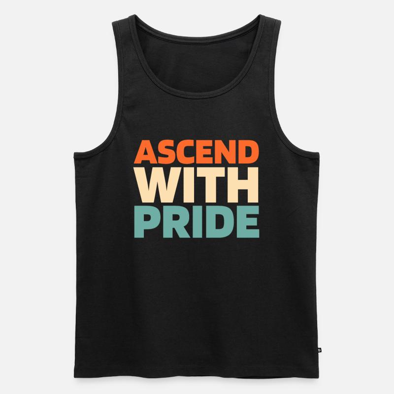 Elevator Elevator - Men's Premium Organic Tank Top - black