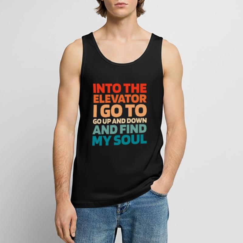 Elevator Elevator Men's Premium Organic Tank Top