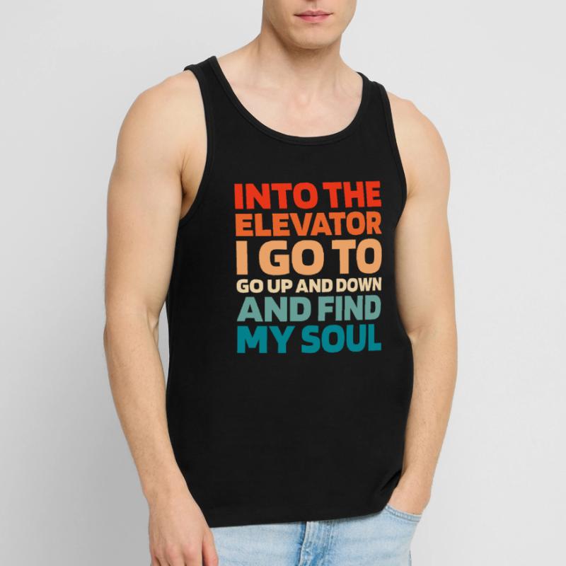 Elevator Elevator Men's Premium Organic Tank Top