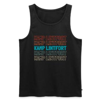 German city Kamplintfort, North Rhine-Westphalia - Men's Premium Organic Tank Top - black - Front - Michal (187cm)