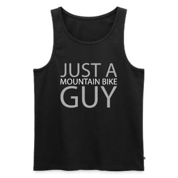 VTT VTT VTT - Débardeur bio Premium Homme - noir - Devant - AI Model Male 178 light (178cm)