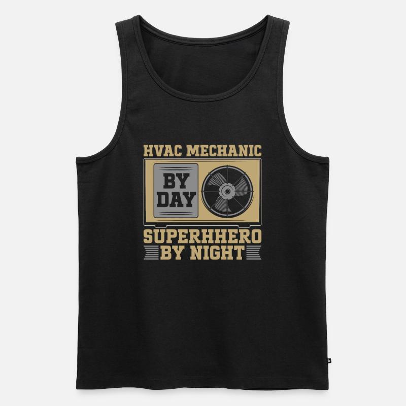 Hlk Techniker - Männer Premium Bio Tank Top - Schwarz