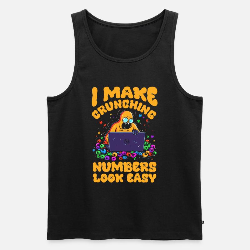 Data Science Data Analyst - Männer Premium Bio Tank Top - Schwarz