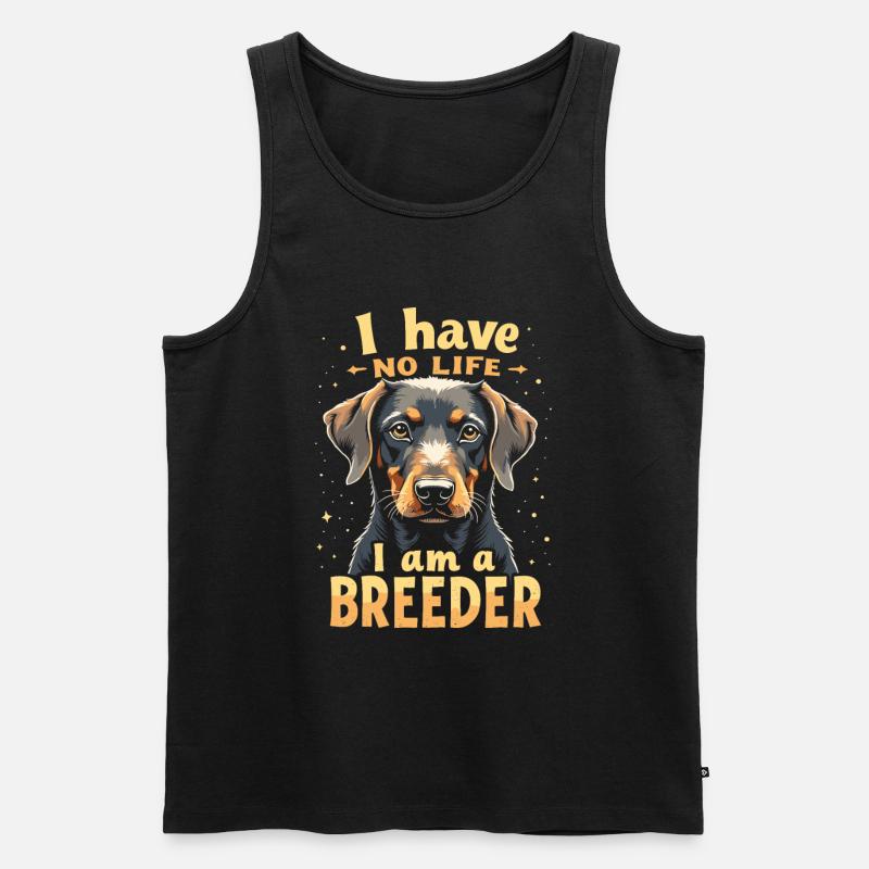 Züchter - Männer Premium Bio Tank Top - Schwarz