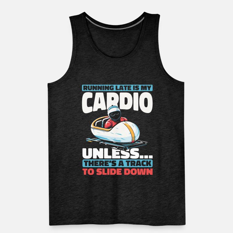 Bobsledding Men's Premium Organic Tank Top