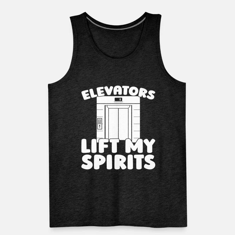 Elevator Elevator Men's Premium Organic Tank Top