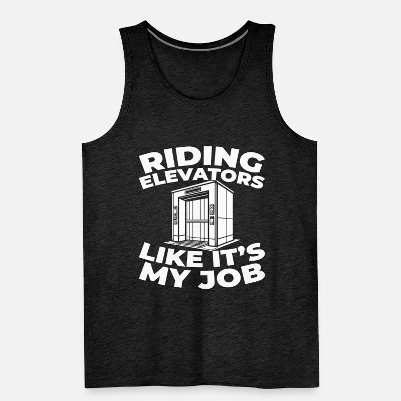 Elevator Elevator Men's Premium Organic Tank Top