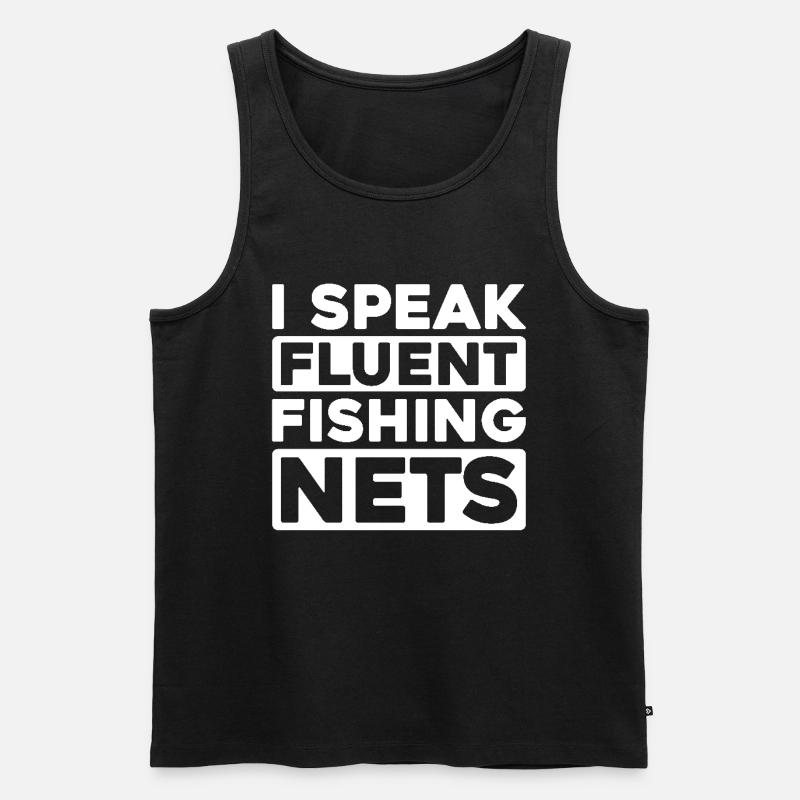 Fischer - Männer Premium Bio Tank Top - Schwarz