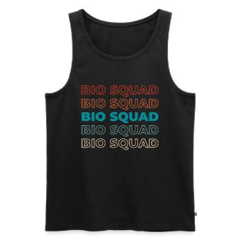 Bootsbauer Kader - Männer Premium Bio Tank Top - Schwarz - Vorne - AI Model Male 178 light (178cm)