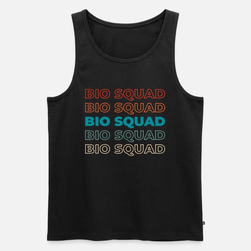 Bootsbauer Kader - Männer Premium Bio Tank Top - Schwarz