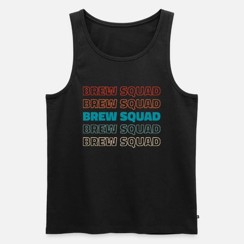 Biochemiker Kader - Männer Premium Bio Tank Top - Schwarz