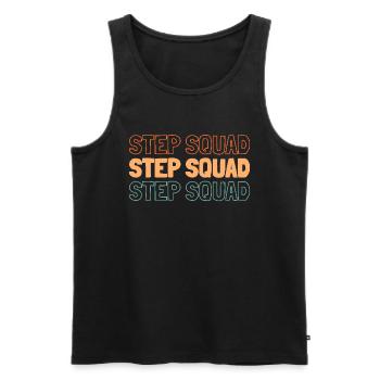 Specialist Nurse Cadre - Men's Premium Organic Tank Top - black - Front - AI Model Male 178 light (178cm)