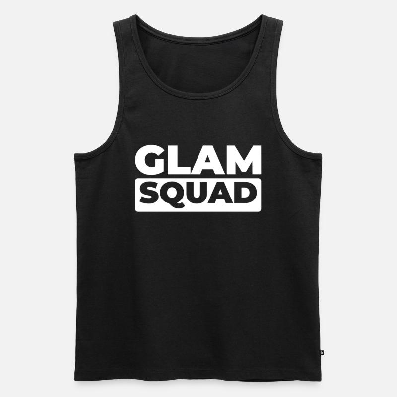Kurator Kader - Männer Premium Bio Tank Top - Schwarz