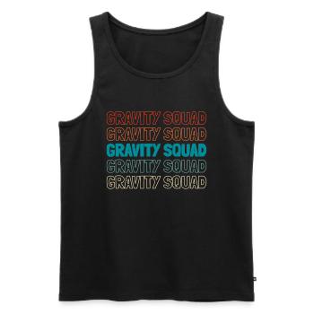 Gehirnchirurg Kader - Männer Premium Bio Tank Top - Schwarz - Vorne - AI Model Male 178 light (178cm)