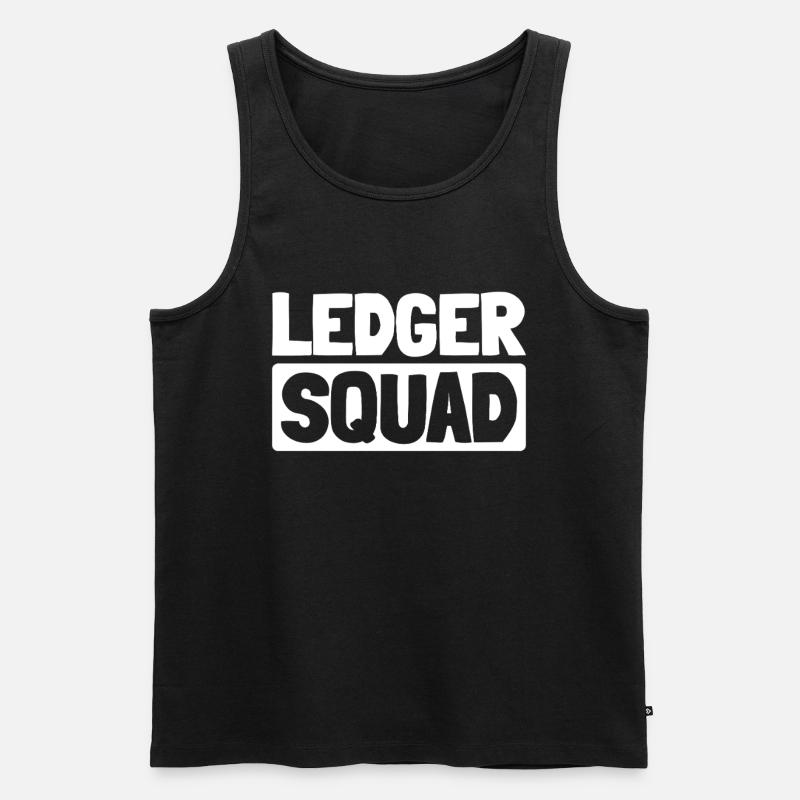 Av Techniker Kader - Männer Premium Bio Tank Top - Schwarz