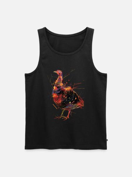 Turkey - Men's Premium Organic Tank Top - black