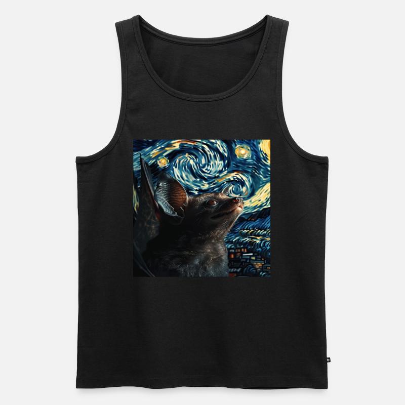 Schläger - Männer Premium Bio Tank Top - Schwarz