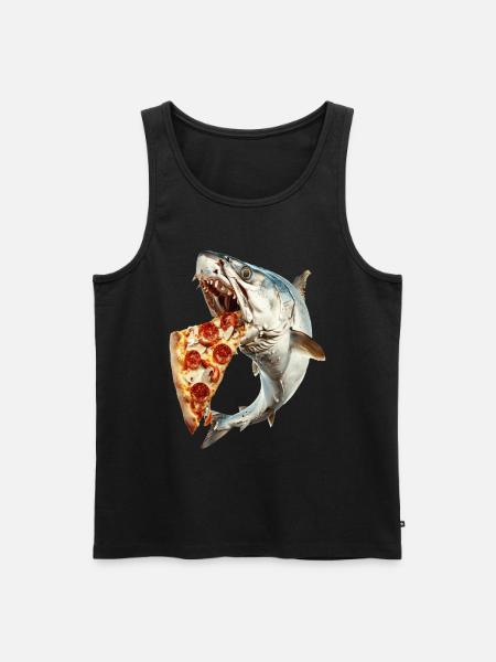 Tarpon - Männer Premium Bio Tank Top - Schwarz
