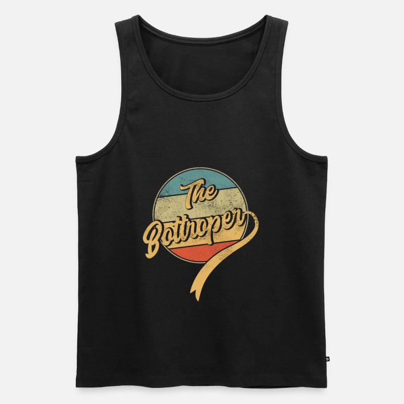The Bottroper - Männer Premium Bio Tank Top - Schwarz