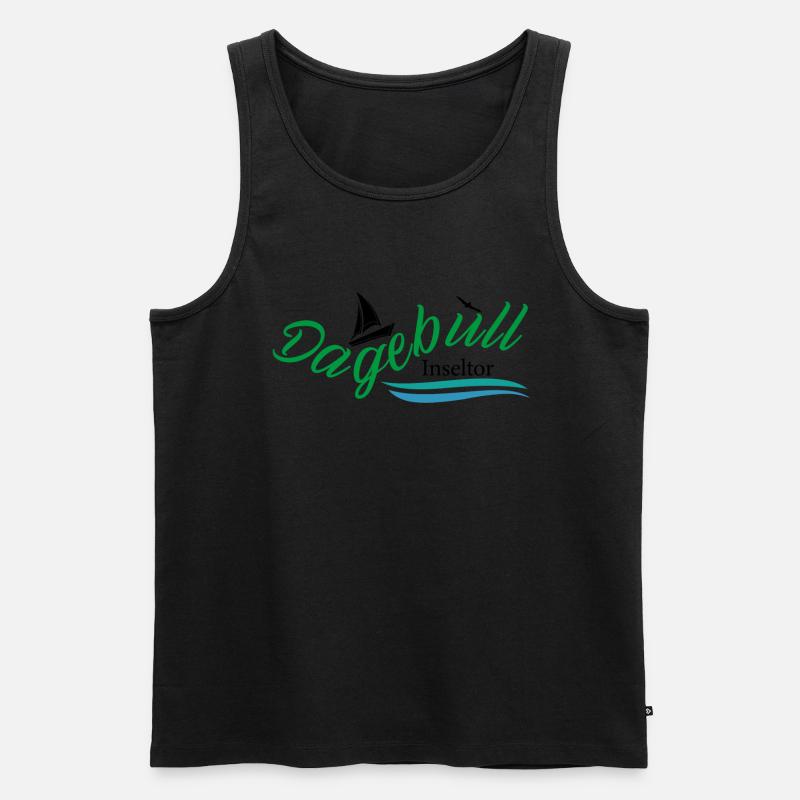 Inseltor Dagebüll - Männer Premium Bio Tank Top - undefined