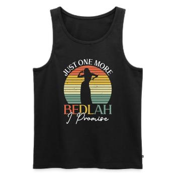 Bedlah Danse du ventre Danseuse du ventre Danseuse - Débardeur bio Premium Homme - noir - Devant - Michal (187cm)