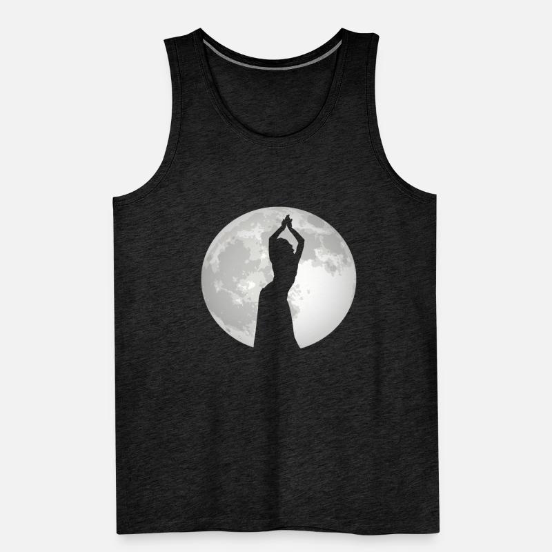 Belly Dance Belly Dancer Moon Dancer Gift Men's Premium Organic Tank Top
