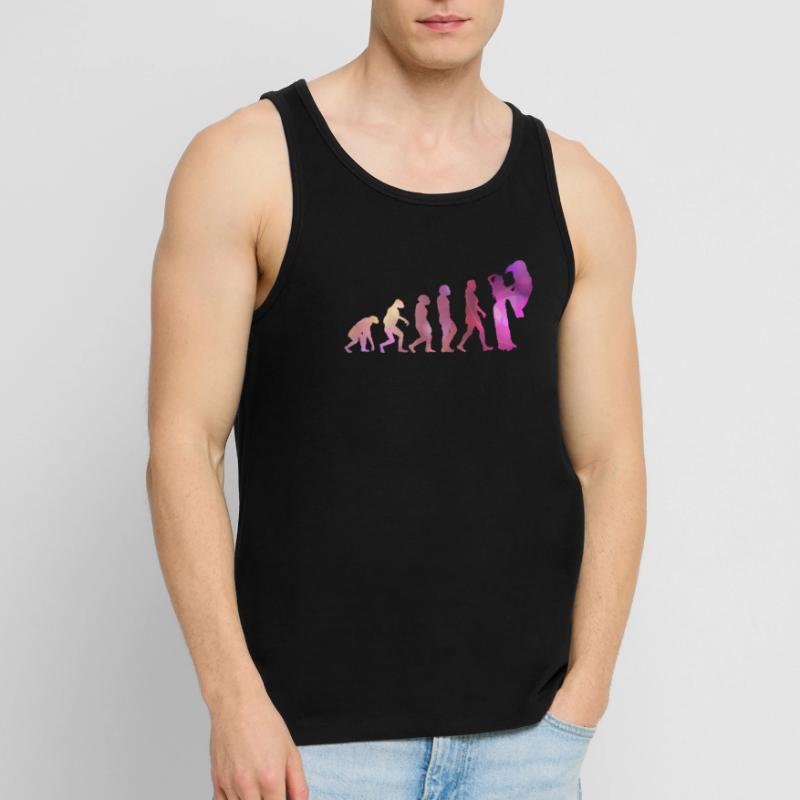 Évolution de la danseuse du ventre - Danseuse de danse du ventre Débardeur bio Premium Homme
