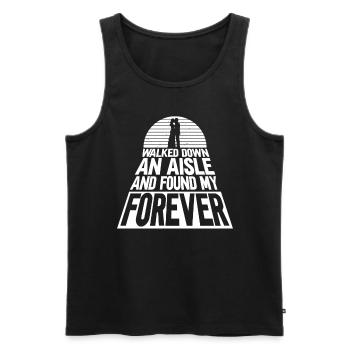 Hen Party Bride JGA Wedding - Men's Premium Organic Tank Top - black - Front - Michal (187cm)