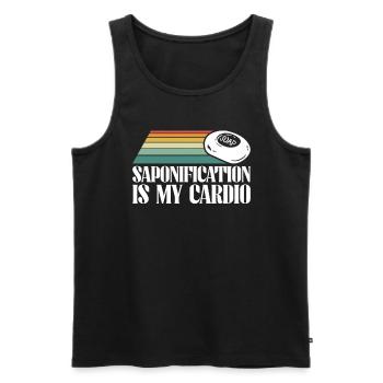 Seife Seifenherstellung Seifenmacher Seifensieder - Männer Premium Bio Tank Top - Schwarz - Vorne - Michal (187cm)