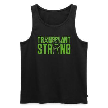 Organ Donor Organ Transplant Organ Donation - Men's Premium Organic Tank Top - black - Front - Michal (187cm)
