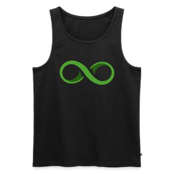 Organ Donor Organ Transplant Organ Donation - Men's Premium Organic Tank Top - black - Front - AI Model Male 178 light (178cm)