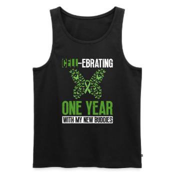 Stem Cell Transplant Stem Cell Donor Stem Cell - Men's Premium Organic Tank Top - black - Front - AI Model Male 178 light (178cm)