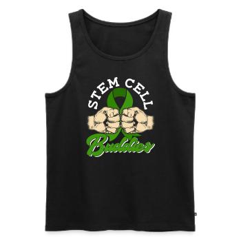 Stem Cell Transplant Stem Cell Donor Stem Cell - Men's Premium Organic Tank Top - black - Front - AI Model Male 178 light (178cm)