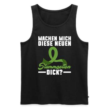 Stem Cells Stem Cell Therapy Stem Cell Donation - Men's Premium Organic Tank Top - black - Front - AI Model Male 178 light (178cm)