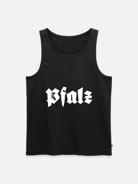 Pfalz - Männer Premium Bio Tank Top - Schwarz