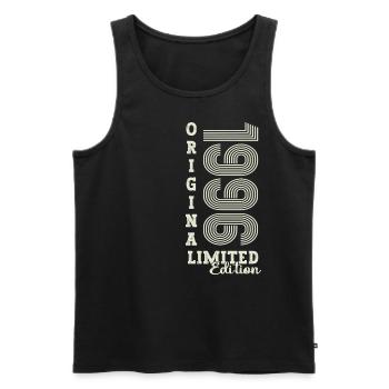 Original vintage 1996 26th birthday gift - Men's Premium Organic Tank Top - black - Front - Michal (187cm)