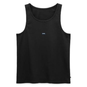 St. Anton Tirol Urlaubs Design - Männer Premium Bio Tank Top - Schwarz - Vorne - Michal (187cm)