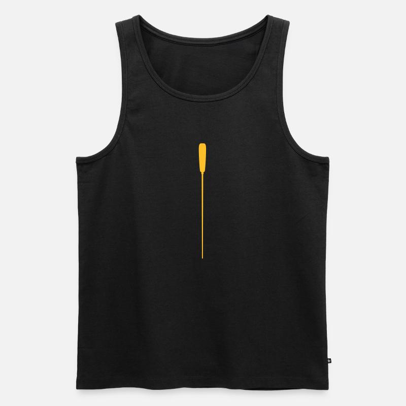 Dirigent - Männer Premium Bio Tank Top - Schwarz