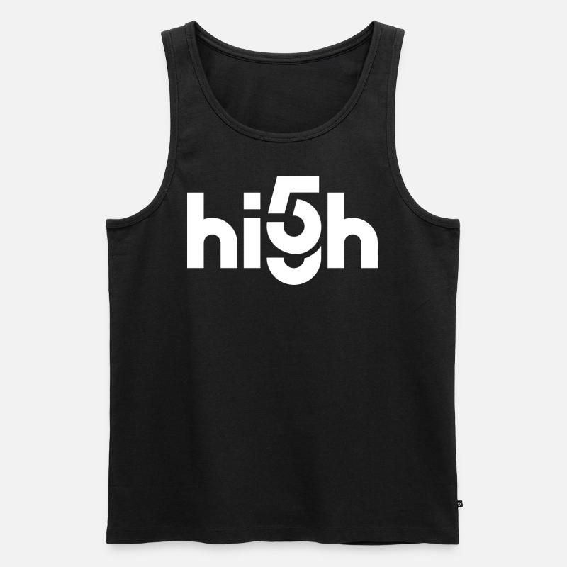 High Five - High 5 - Débardeur bio Premium Homme - noir