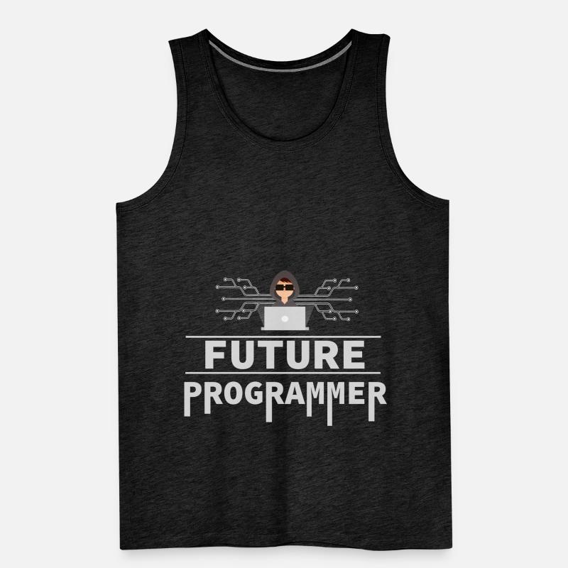 Programmierer Coder Software Entwickler Männer Premium Bio Tank Top