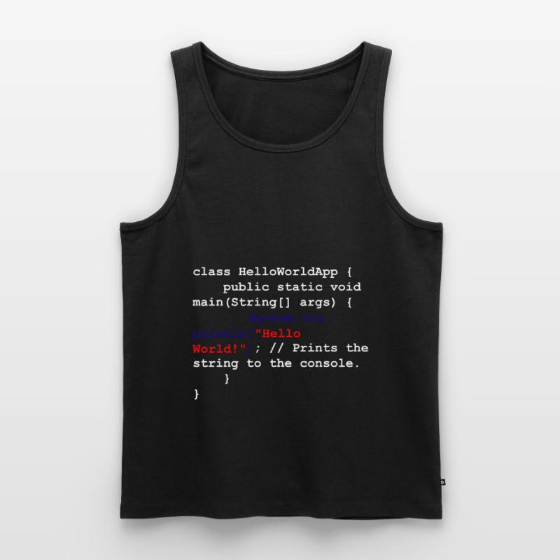 Coder Software Développeur Débardeur bio Premium Homme