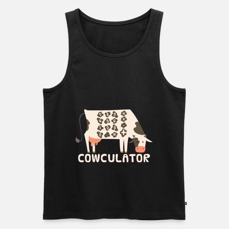 Mathe Lehrer Mathematiker Mathelehrer Mathematik - Männer Premium Bio Tank Top - Schwarz