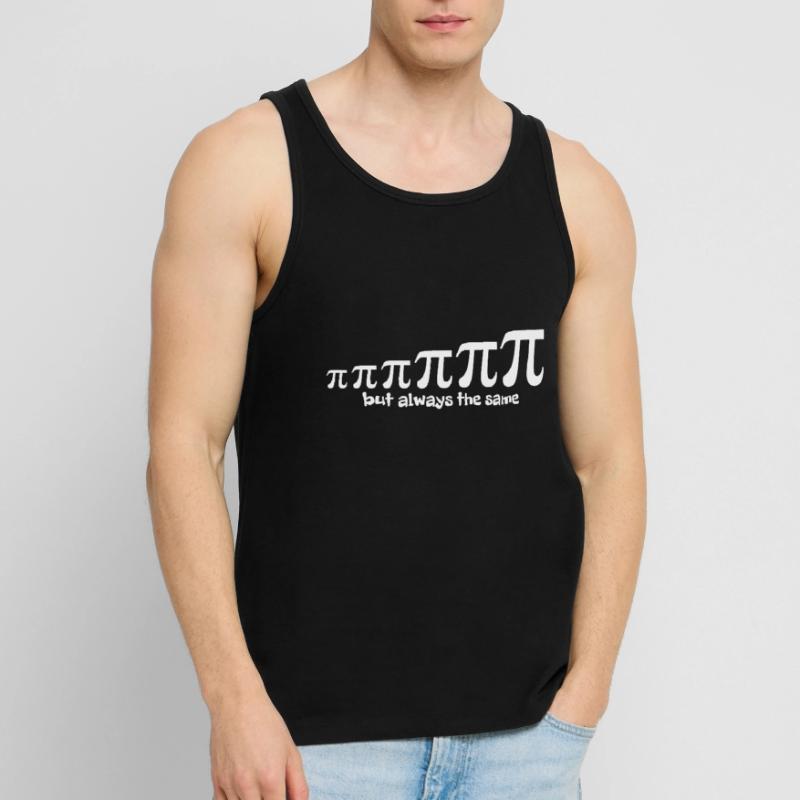 Pi number Evolution Men's Premium Organic Tank Top