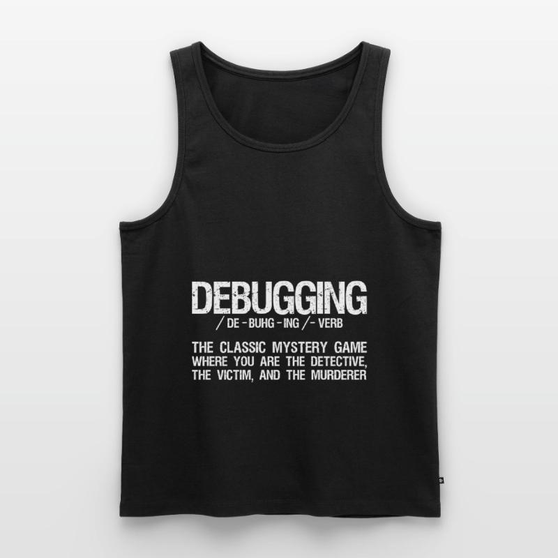 Informaticien Coding - Programmation de débogage Débardeur bio Premium Homme