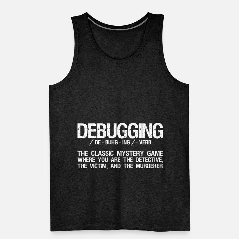 Informatiker Coding - Debugging Programmieren Männer Premium Bio Tank Top