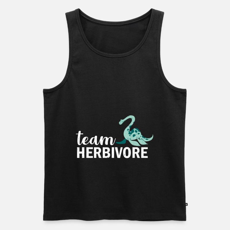 Vegan Veganer - Männer Premium Bio Tank Top - Schwarz