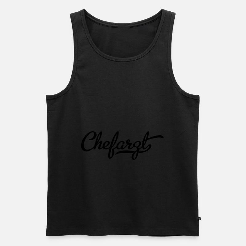 chefarzt - Männer Premium Bio Tank Top - undefined