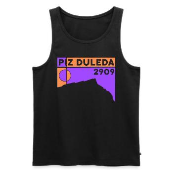 Piz Duleda Dolomites Randonnée Randonnée Souvenirs - Débardeur bio Premium Homme - noir - Devant - Michal (187cm)